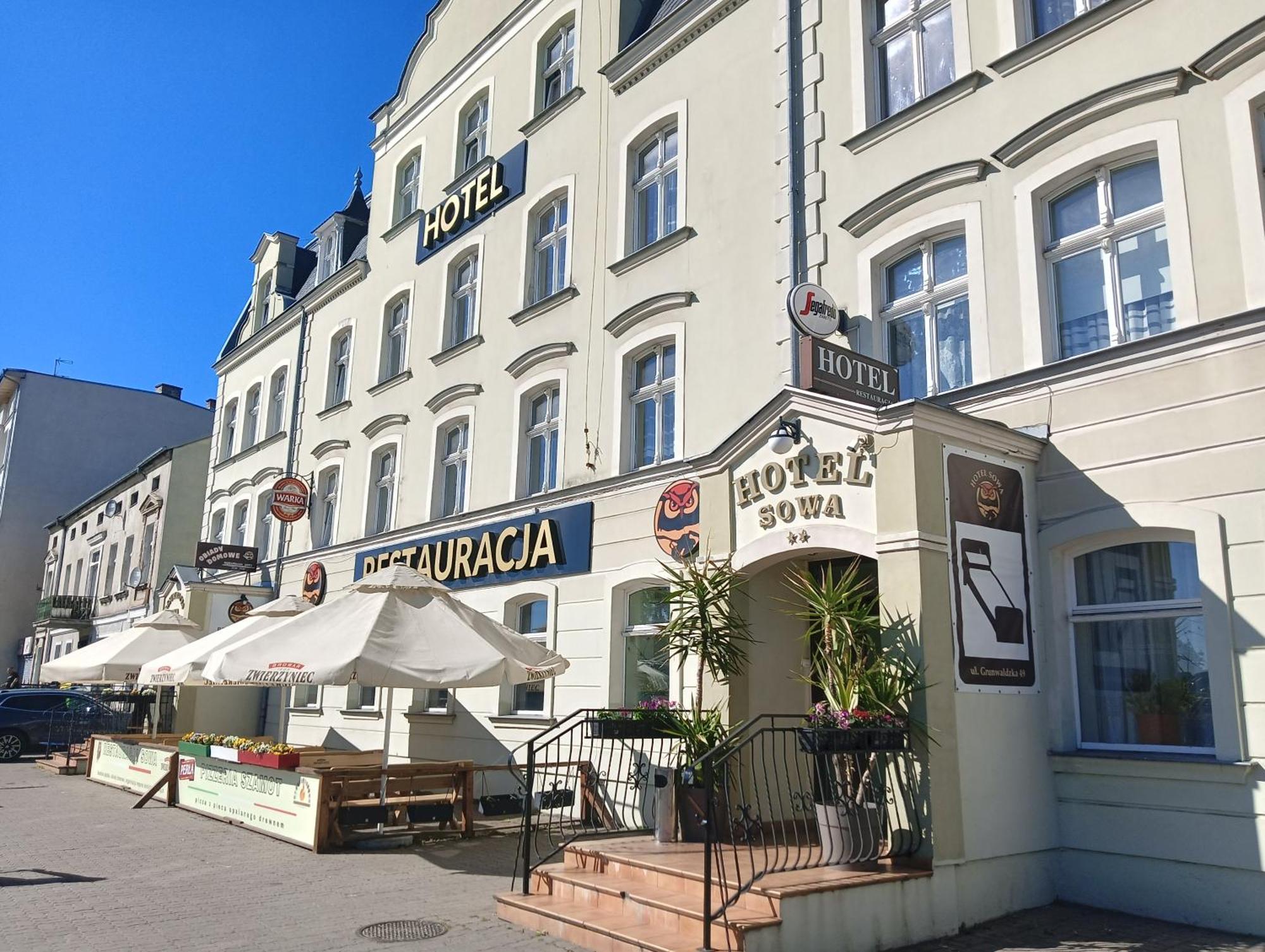 Hotel Sowa Elbląg Eksteriør billede